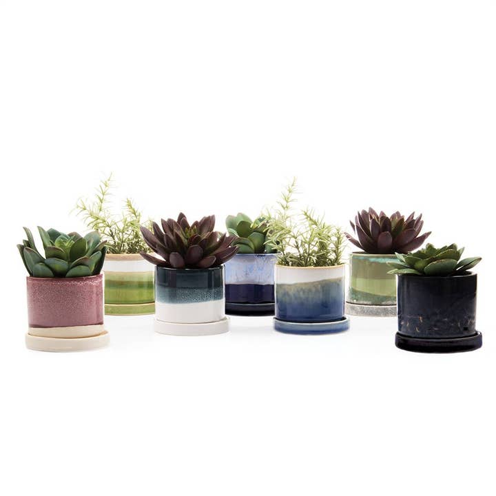 Chive UK - Wholesale Plant Pot - Minute Handmade Ceramic Planter Indoors Pot With Saucer8