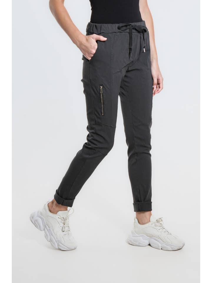 TINA Stephens Italy/Tees By Tina - Wholesale Pants - Women's - Danica Side Zipper Pant (PL155)21