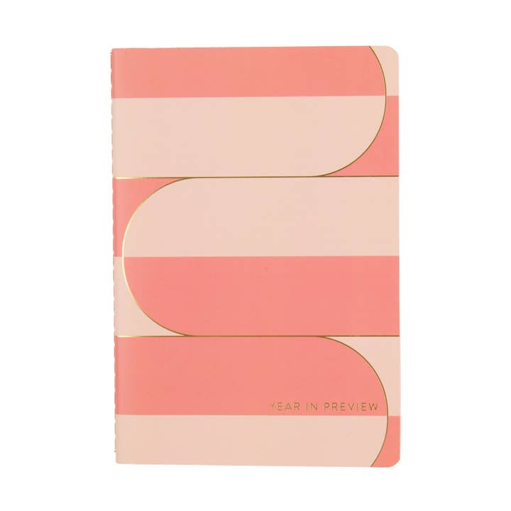 Erin Condren Design - Wholesale Journal/Diary - Year In Preview Petite Planner - Waveform0