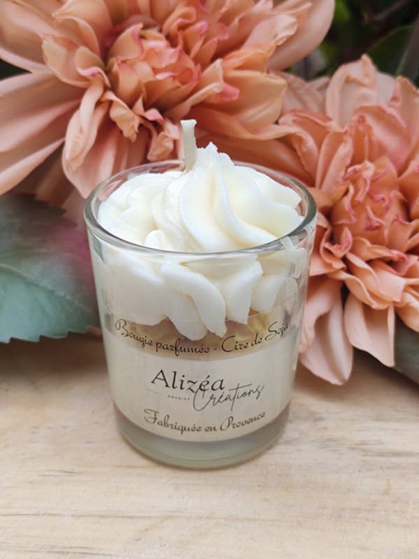 CANDELA GOLOSA ROTONDA POP CORN 180g per la vendita all'ingrosso da parte di LES CREATIONS D'ALIZEA