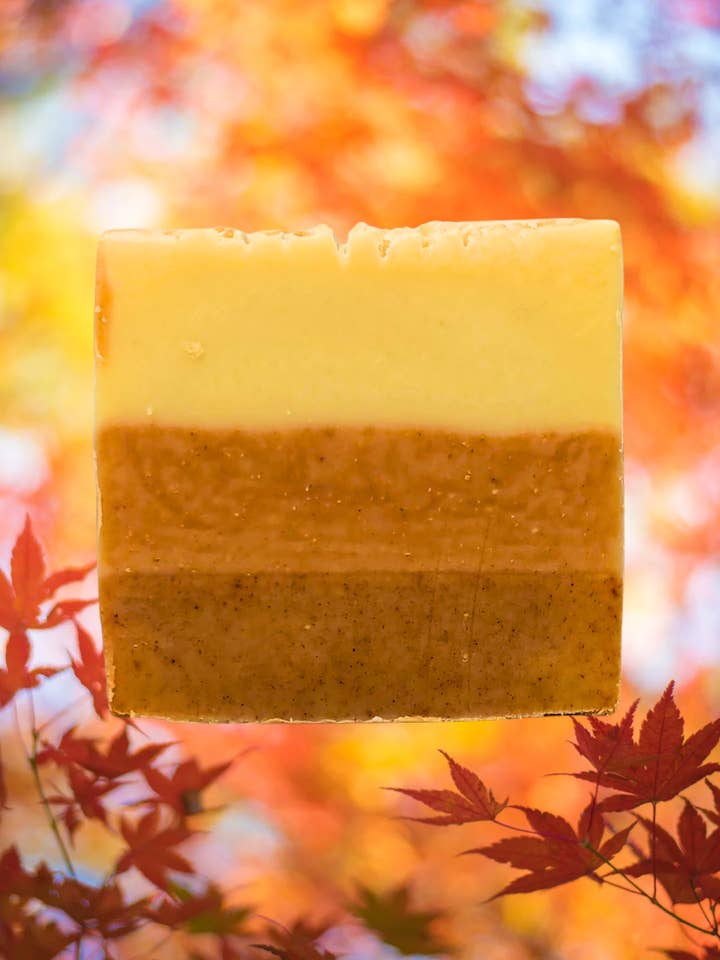 Cider Season All-Natural Tallow Soap for wholesale by Bumble Holler Farm