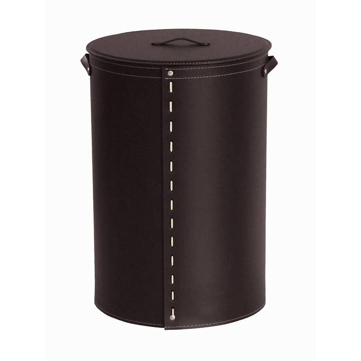 Cesto de roupa de couro ROBY por atacado de LIMAC Design
