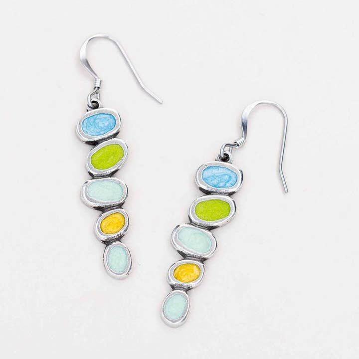 Tango / Capri Wire Earrings for wholesale by Danforth Pewter