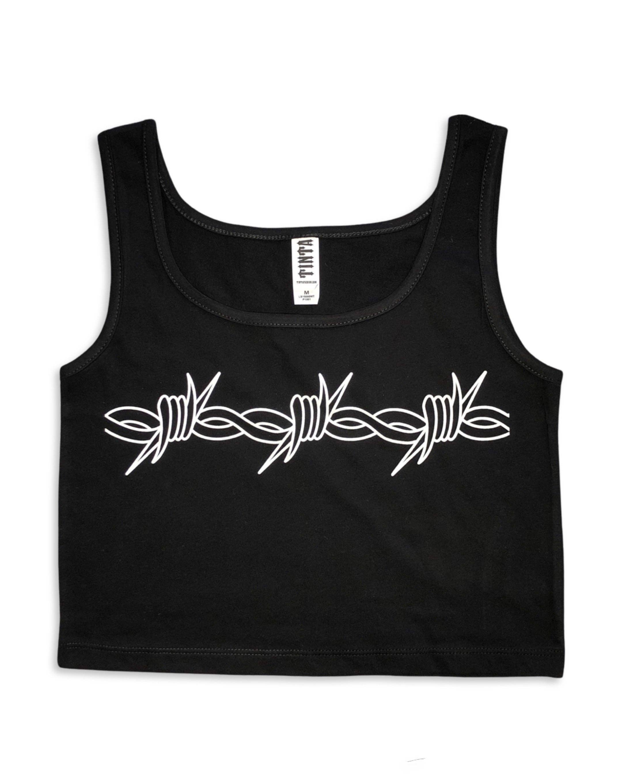 Tinta - Wholesale Tank Top - Women's - Barbed Wire Cropped Tank Top1