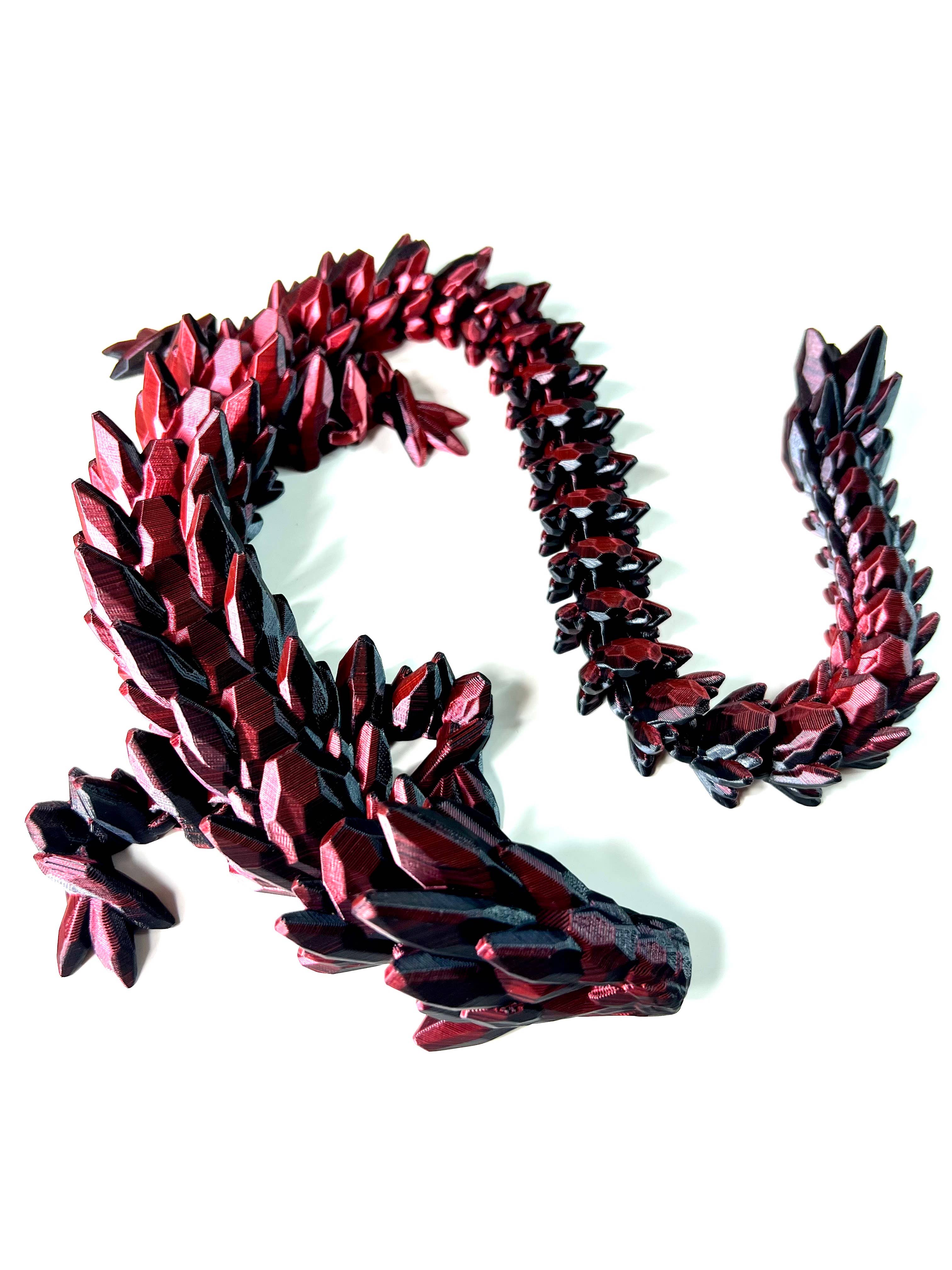 Ruby’s dragons - Vente Fidget/jouet anti-stress – enfant - Grands dragons imprimés en 3D — couleurs assorties14