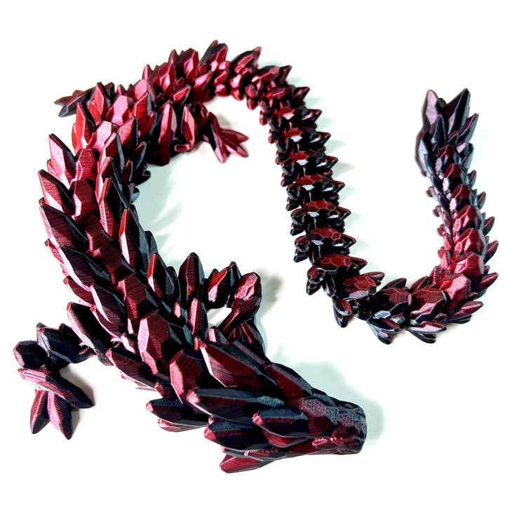 Ruby’s dragons - Vente Fidget/jouet anti-stress – enfant - Grands dragons imprimés en 3D — couleurs assorties14