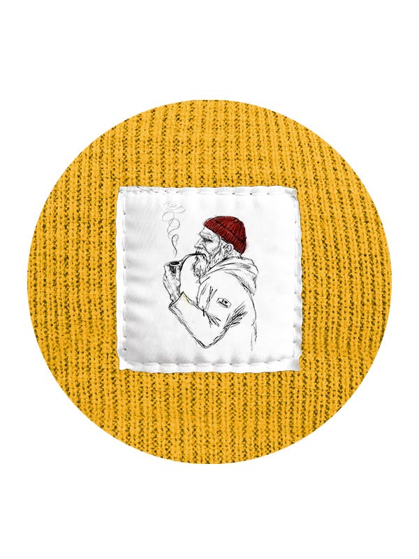 Skipper Mustard Beanie for wholesale by ONELOVE