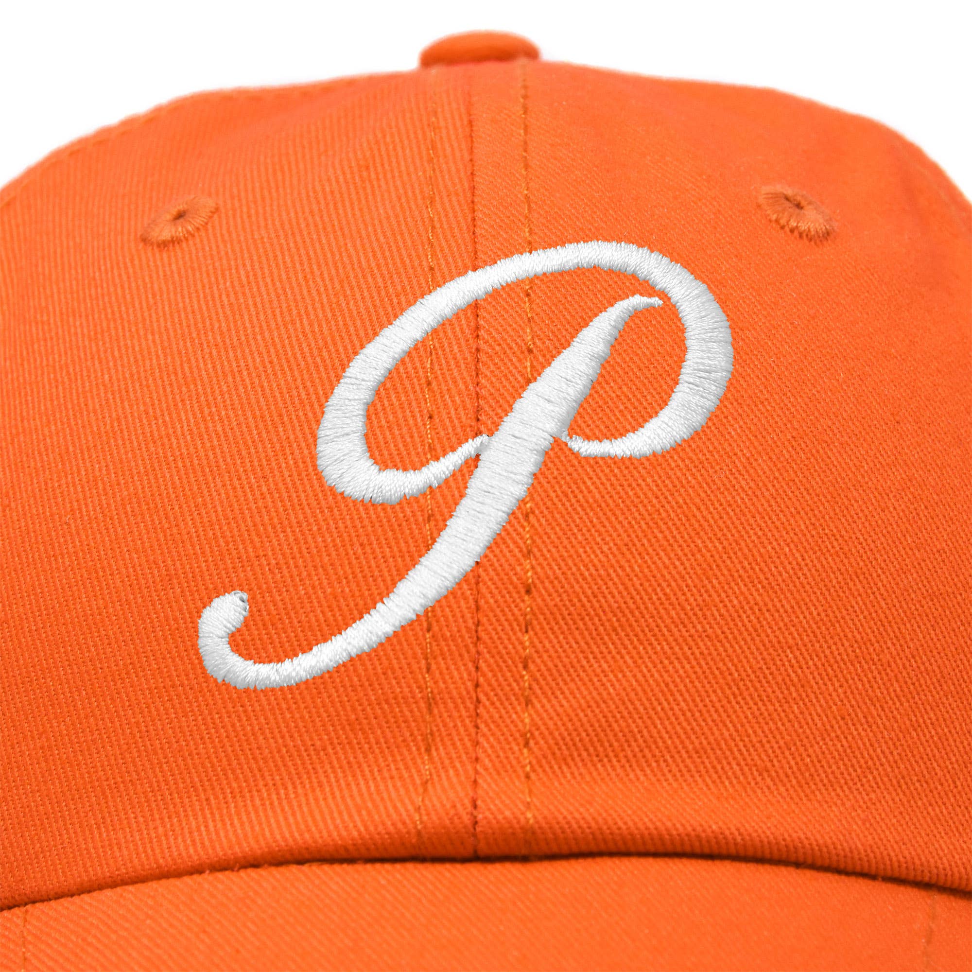Dalix - Wholesale Baseball Cap - Women's - DALIX Initial Hat Letter P Womens Baseball Cap Monogram65