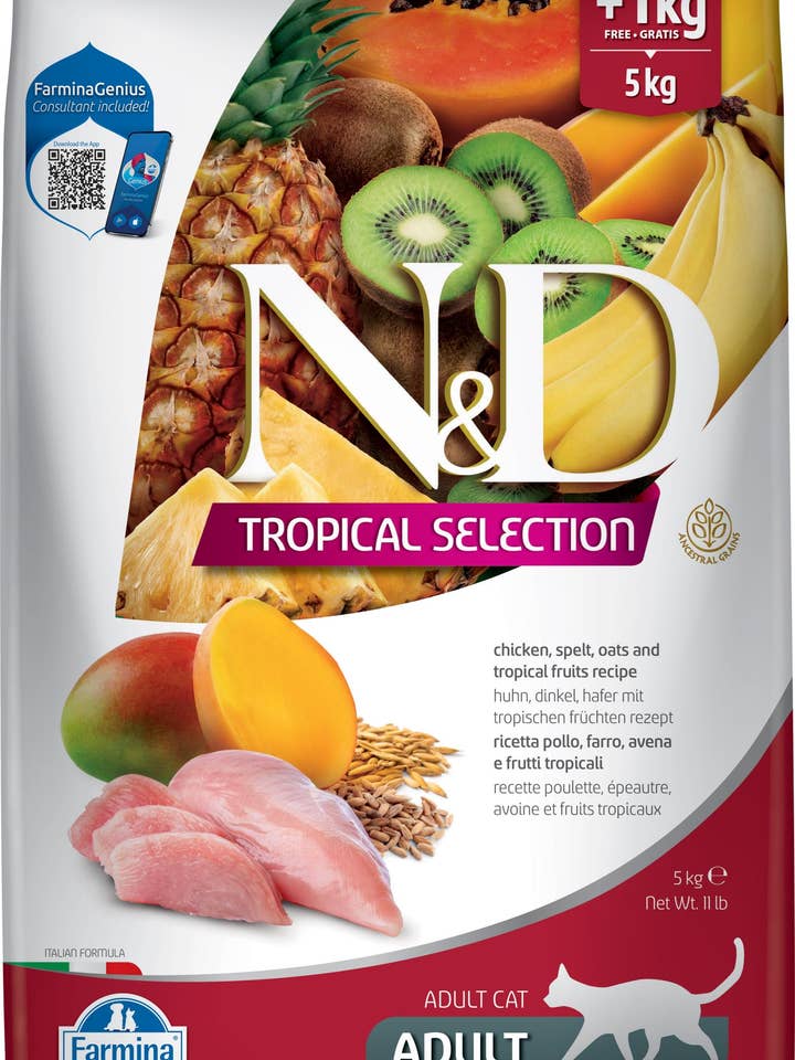 Poulet N&D Tropical Cat 5 kg. pour la vente par Finest Petfoods