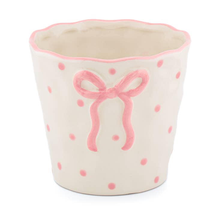 Bow Planter for wholesale by Sass and Belle