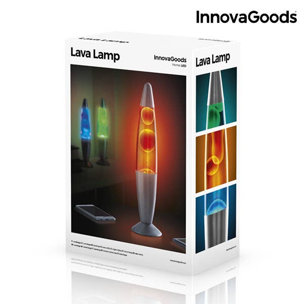 InnovaGoods - Wholesale Accent/Desk Lamp - InnovaGoods 25W Magma Lava Lamp - Green3