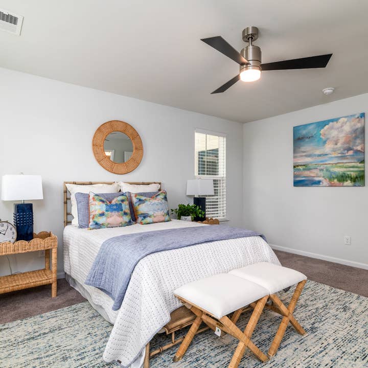 Hayes X-Leg Stool for wholesale by Auden & Avery