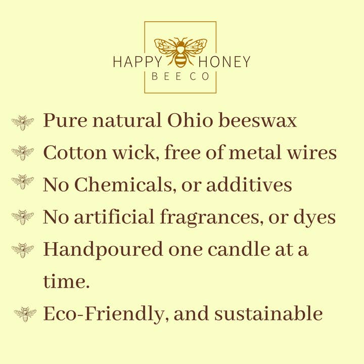 Happy Honey Bee Co. - Wholesale Tapered Candle/Candlestick - Twisted Taper Beeswax Candles, 7 Inches Burgundy Red & Green2