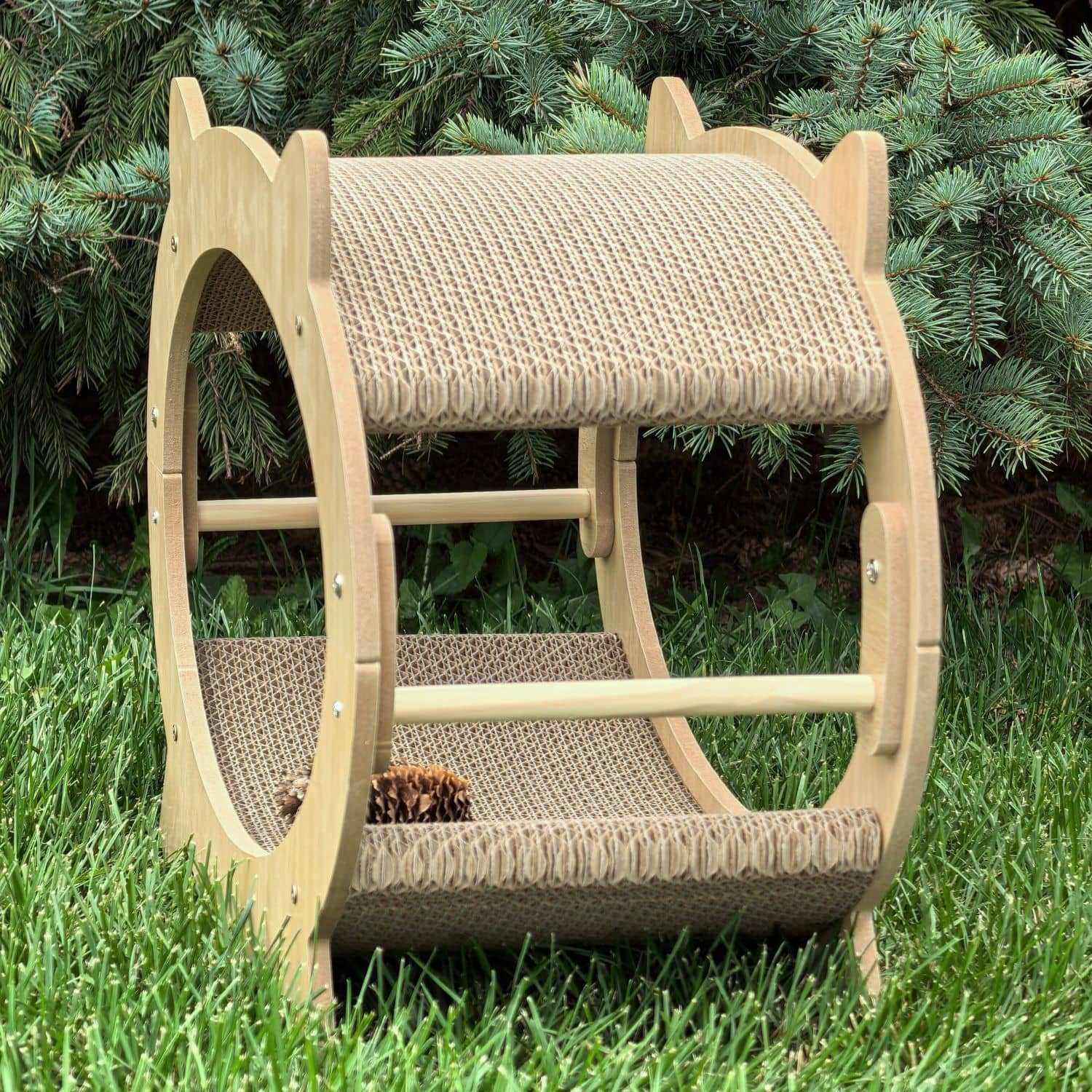 One for Pets - Wholesale Pet Scratcher - Cat - Pets Oval Cat Scratcher Bed2