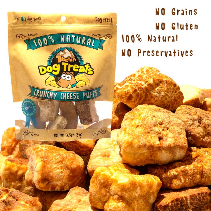 Tibetan Dog Chew - Wholesale Pet Treats - Dog - Tibetan Dog Chew - Crunchy Cheese Puffs3