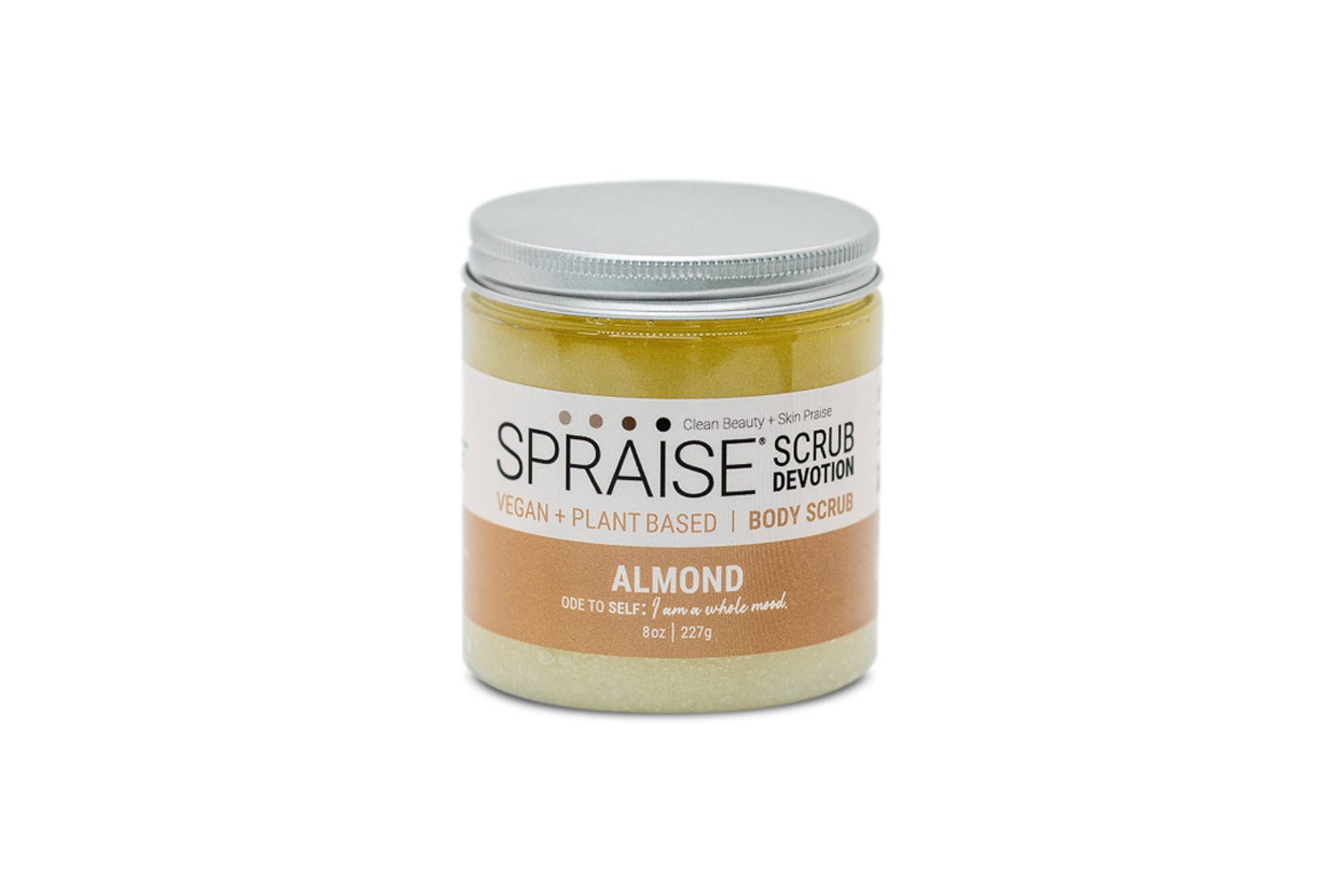 SPRAISE - Wholesale Body Scrub/Exfoliant - 8 oz Almond Scrub Devotion
