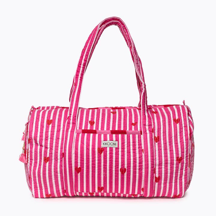 Baumwolltasche "LOVE Edition" pink für den Großhandel von kikooni