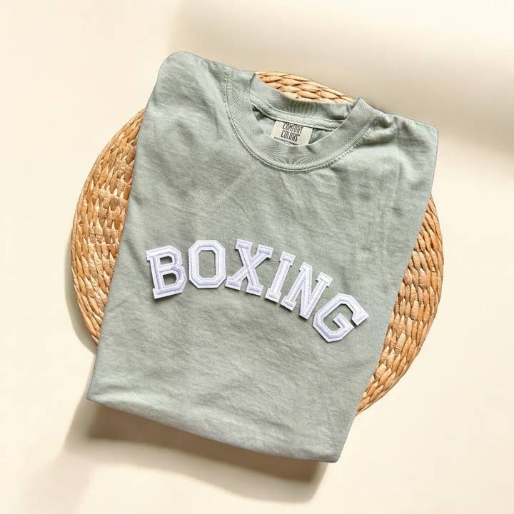 Threads And Needles, INC. - Wholesale T-shirt – Unisex - Comfort Colors Boxing Shirt, Boxing Gifts3