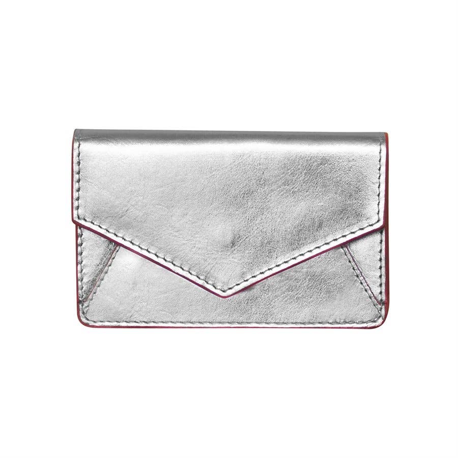 ili New York - Wholesale Card Holder - Women's - 7811 Leather Envelope Business Card Holder18