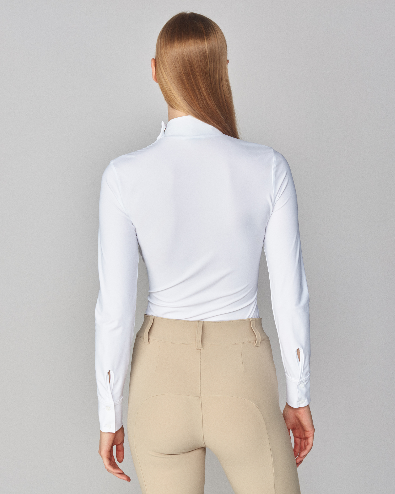 Timeless Show Shirt Solid White for wholesale on Faire8