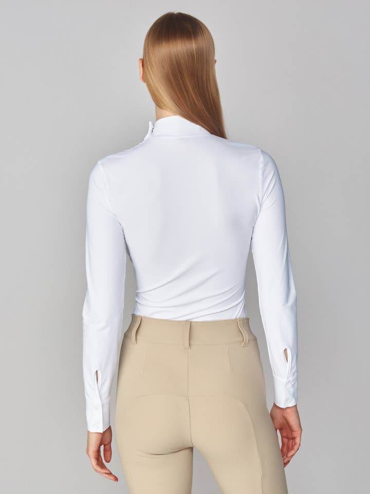 Timeless Show Shirt Solid White for wholesale on Faire8