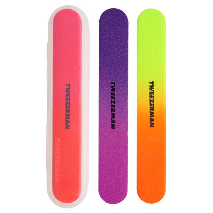 Tweezerman Neon Filemates Nail Files 1 set for wholesale by Tweezerman