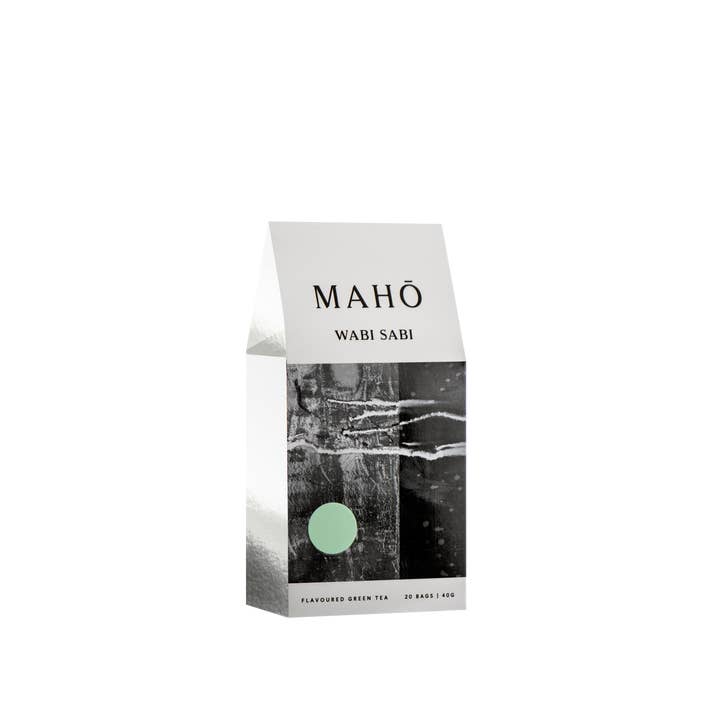 MAHŌ Sensory - Wholesale Health/detox tea - Wabi Sabi Flavoured Green Tea4