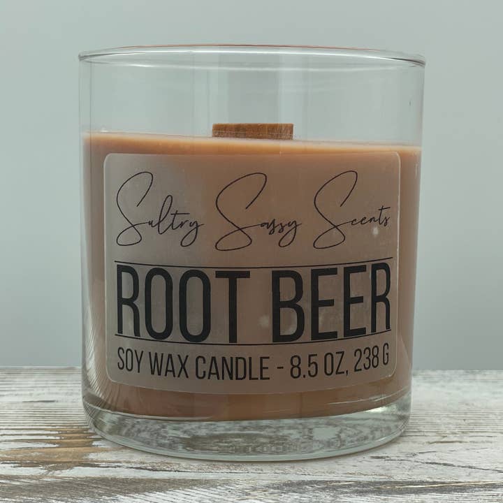 Root Beer - Soy Wax Candle and other Purchase Wholesale root candle. Free Returns & Net 60 Terms on Faire trending on Faire.