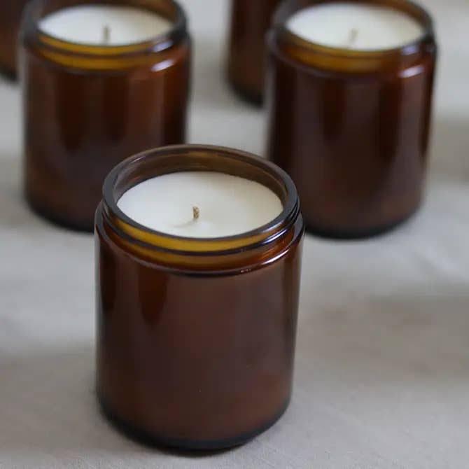 Endless Weekend Type Luxury Soy Blend Candle 8 oz for wholesale by Pasadena Candle Co