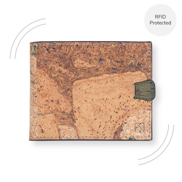 Arden Minimal Geldbörse - Terrain + Olive für den Großhandel von Arture