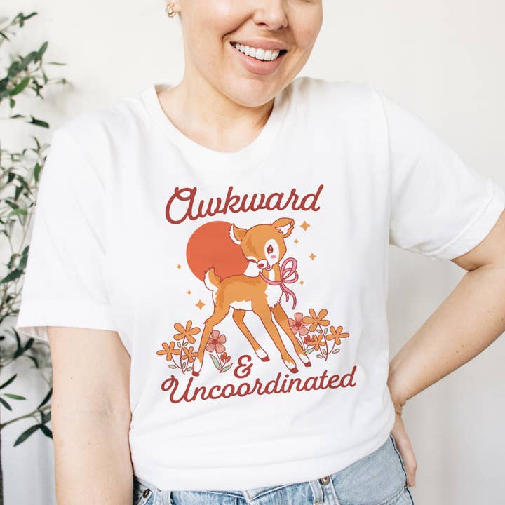 Awkward and Uncoordinated Shirt for wholesale by femfetti