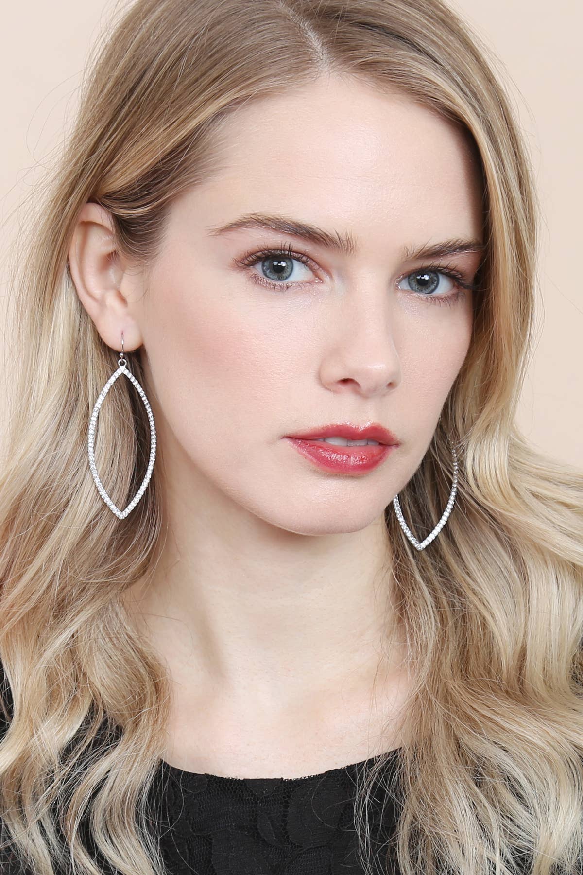 MYS Wholesale Inc - Wholesale Dangle Earrings - Open Marquise Rhinestone Earrings10