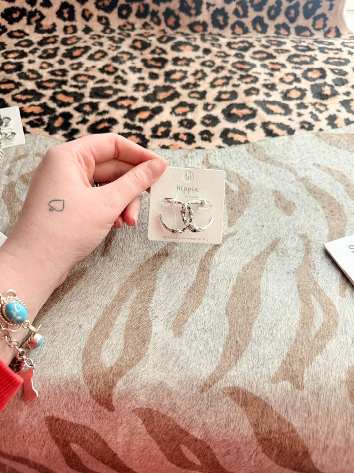 Bit Hoops for wholesale by Delanie Nicole