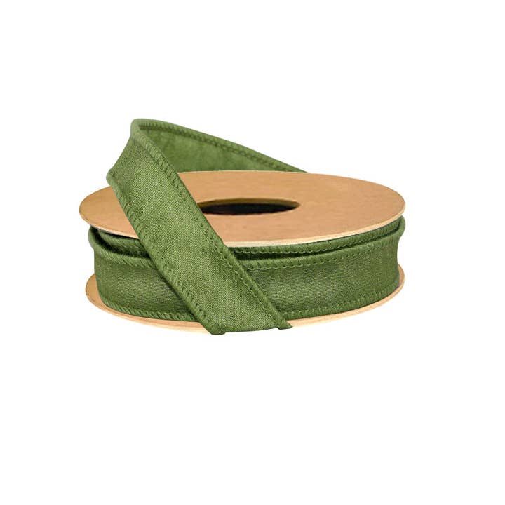 LA Ribbons Wholesale - Wholesale Ribbon - Gift Wrapping - 1" Wired Dupioni Ribbon | 10 Yards | 22 Available Colors36