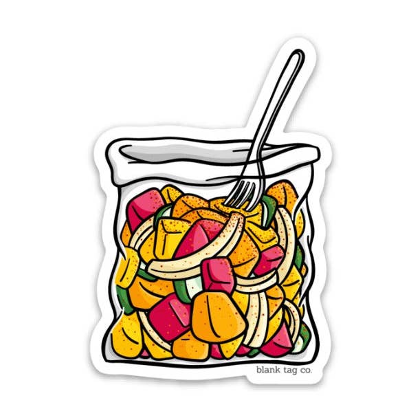 The Bag of Fruits Sticker for wholesale by Blank Tag Co. Stickers - Waterproof Stickers