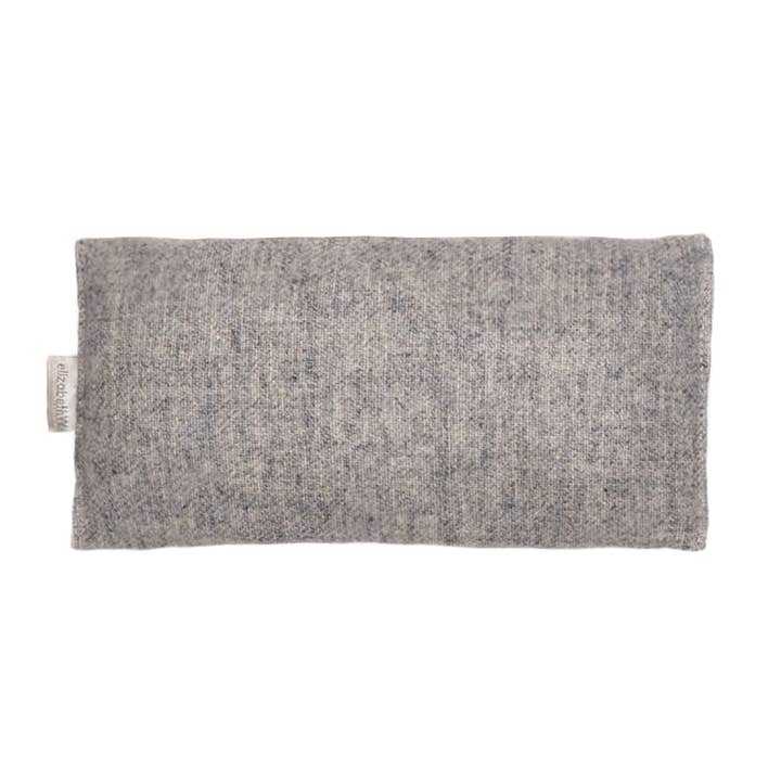 Coussin pour les yeux - Laine Gris chiné pour la vente par elizabethW