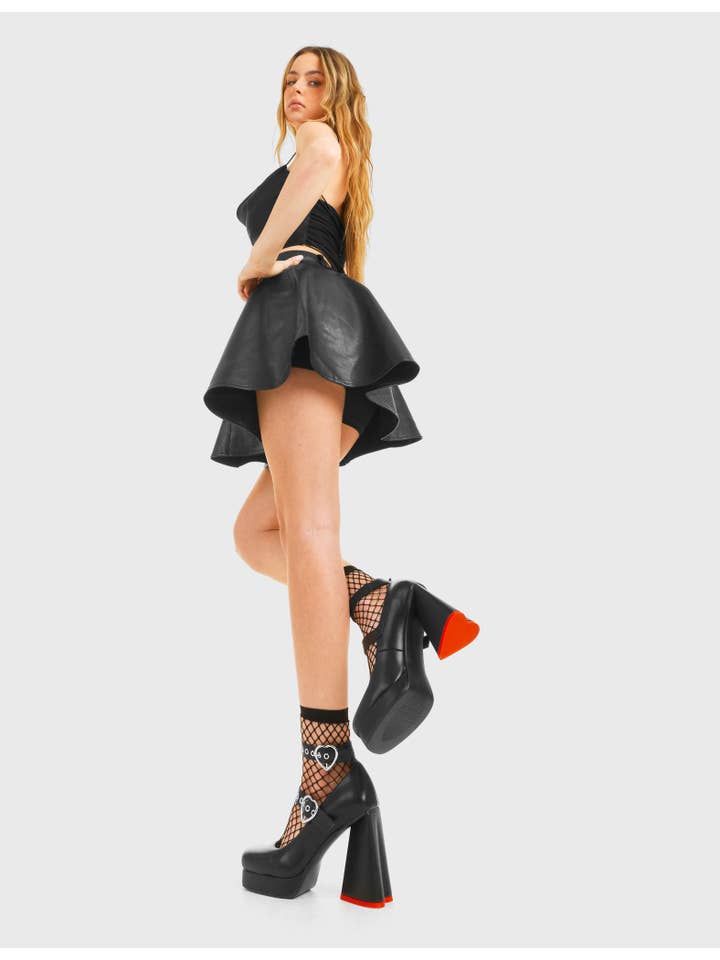 LAMODA - Wholesale Platform Heels - Women's - Broken Hearts Platform Heels1