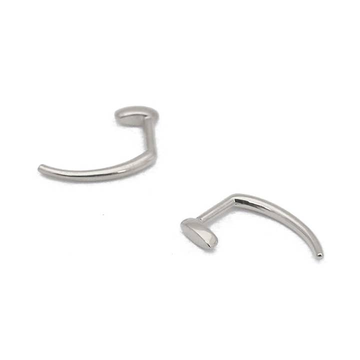 Joshua Hook Earrings in Silver for wholesale by Rahya Jewelry Design