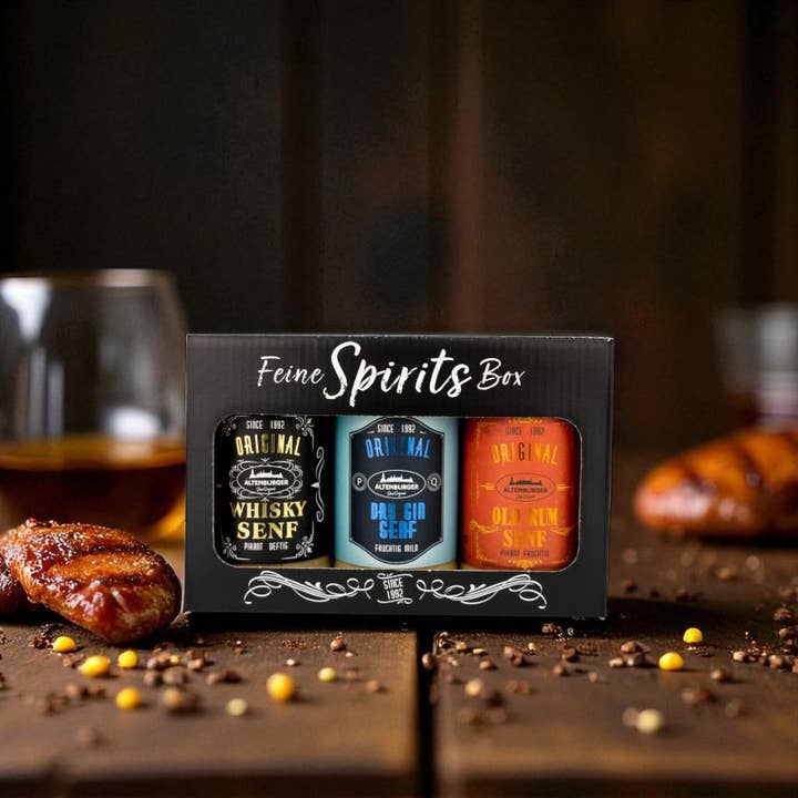 Altenburger Senf & Feinkost GmbH & Co. KG - Wholesale Food Gift Basket - Fine Spirits Box Gift Box 1