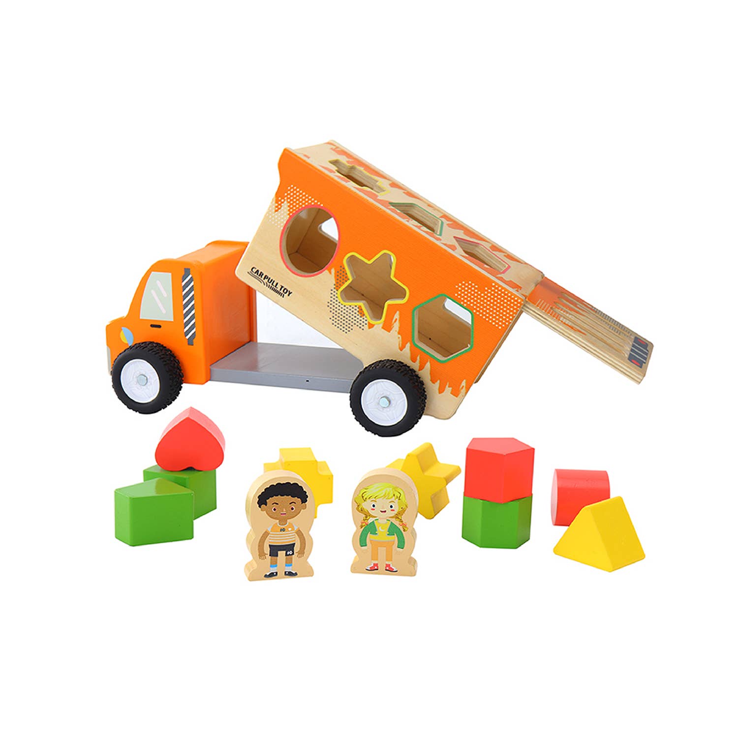 Leo & Friends - Wholesale Toy Car/Truck - Kids - Leo & Friends Shape Sorting Dump Truck