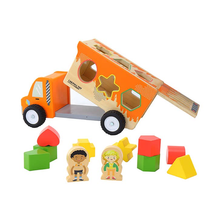 Leo & Friends - Wholesale Toy Car/Truck - Kids - Leo & Friends Shape Sorting Dump Truck0
