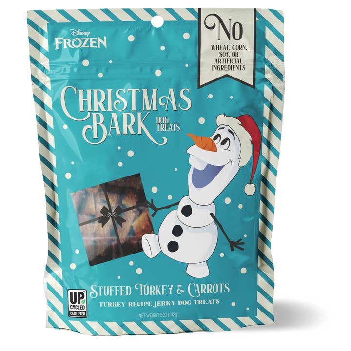 Table Scraps - Wholesale Pet Treats - Dog - Disney Christmas Bark Stuffed Turkey & Carrots0