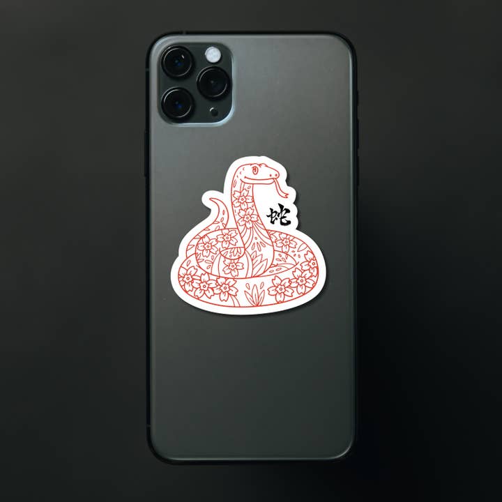 Apsara Labels - Wholesale Sticker - Chinese New Year Sticker, Year Of The Snake 2025