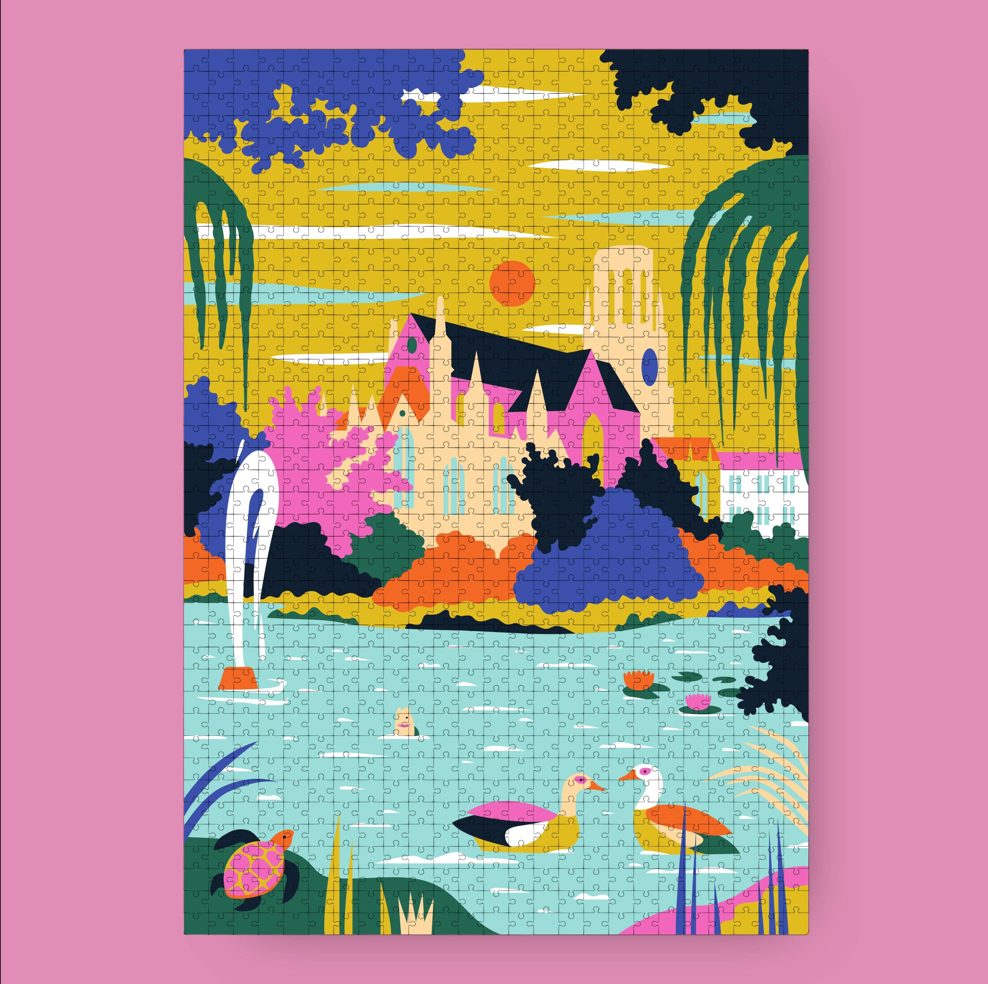 Das Puzzle Kollektiv - Vente Puzzle – adulte - Feuersee - Puzzle de 1000 pièces par Katharina Bourjau1