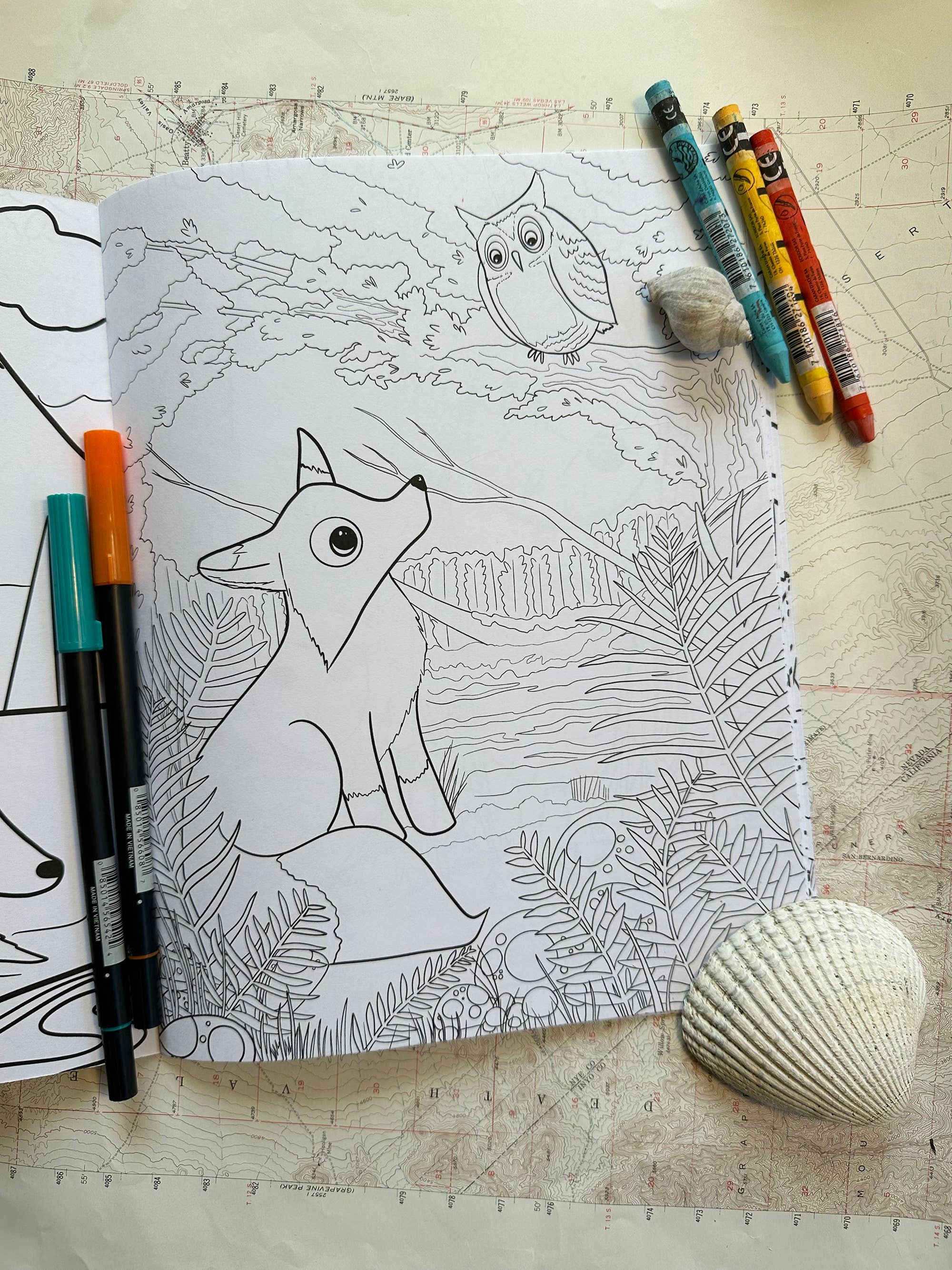 Lisa Kurt art + illustration - Wholesale Coloring & Activity Book - Kids & Baby - Lisa Kurt coloring book2