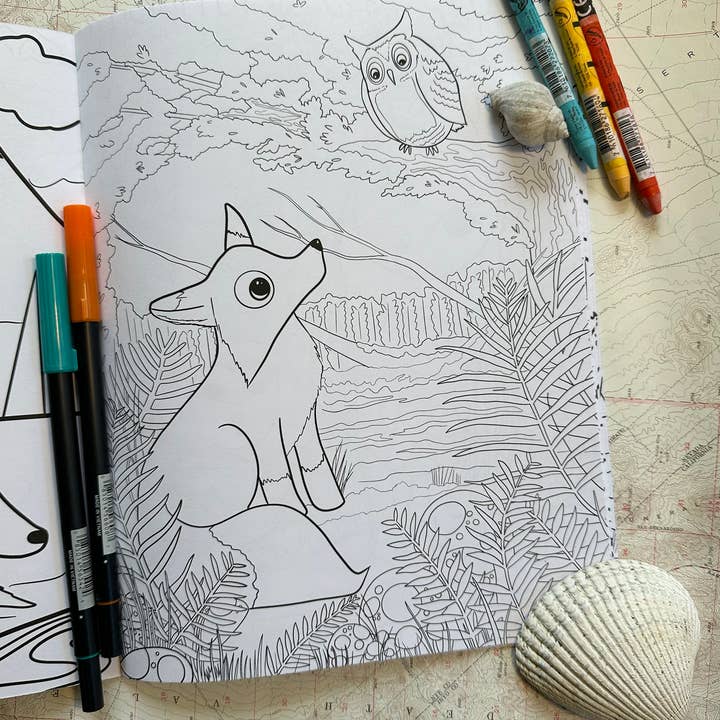 Lisa Kurt art + illustration - Wholesale Coloring & Activity Book - Kids & Baby - Lisa Kurt coloring book2