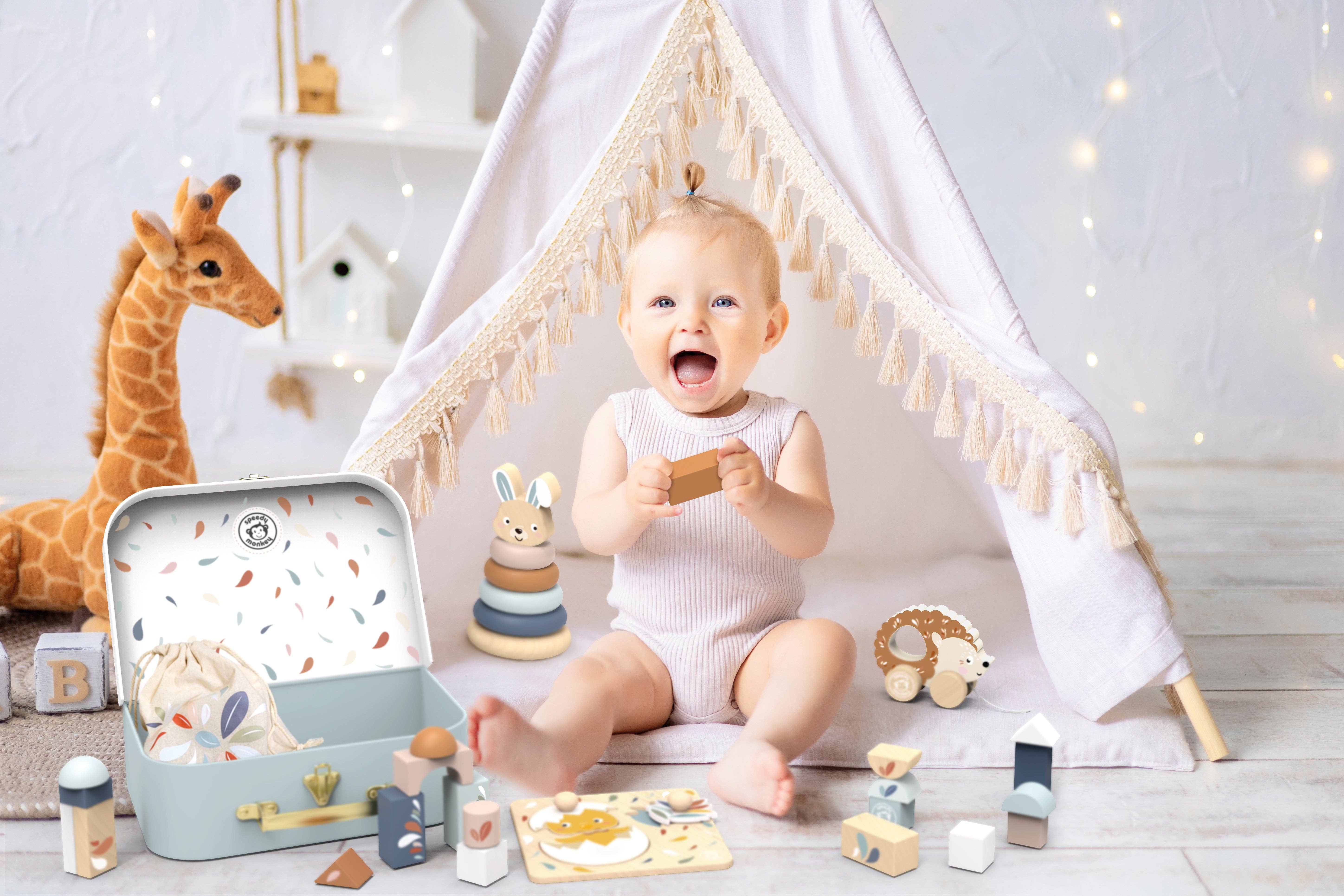 Speedy Monkey - Vente Lot de jouets – enfant - Mon premier coffre à jouets2