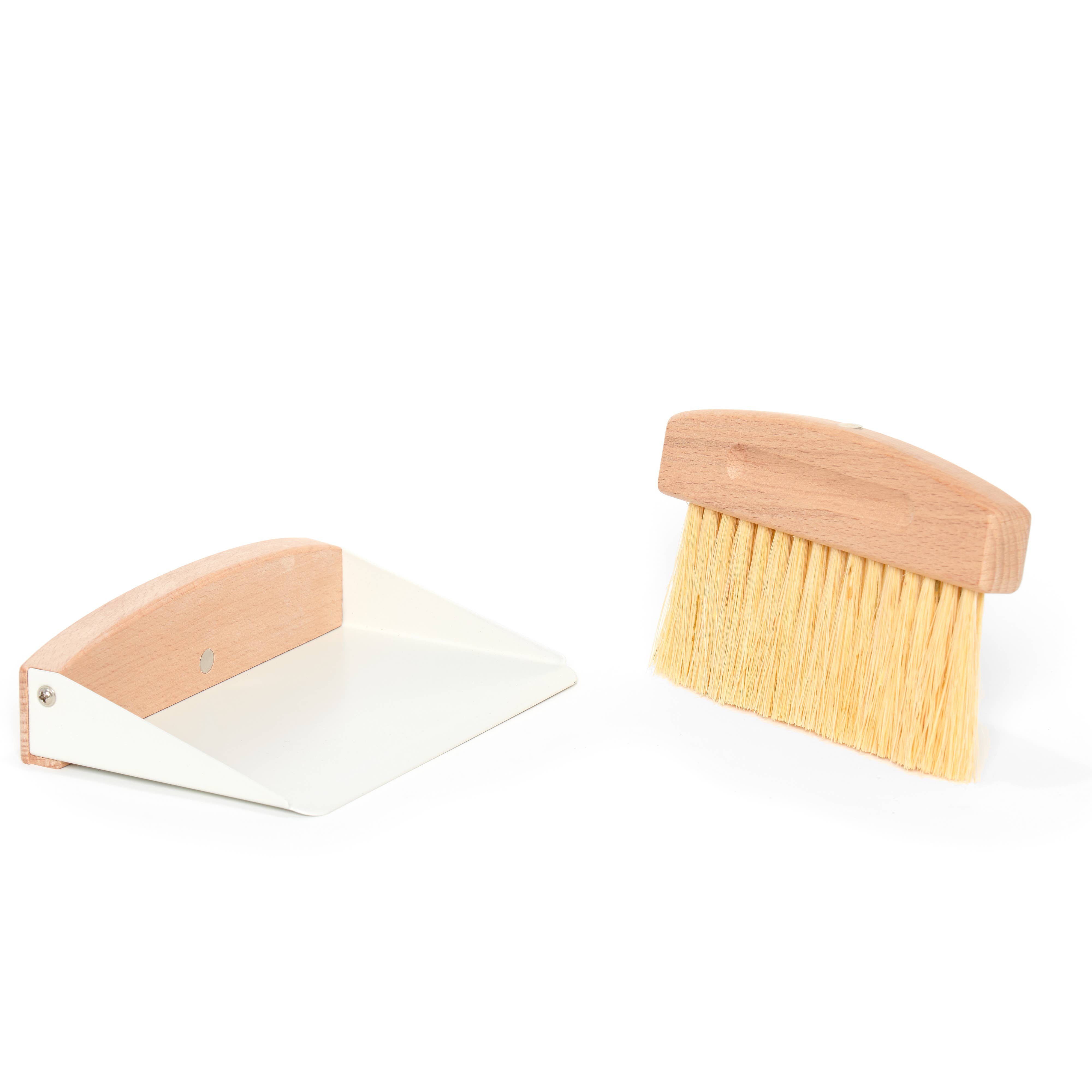 Desesh - Wholesale Dusting Brush & Duster - Wood Broom and Metal Dustpan Set (Unbranded, Unpackaged)1