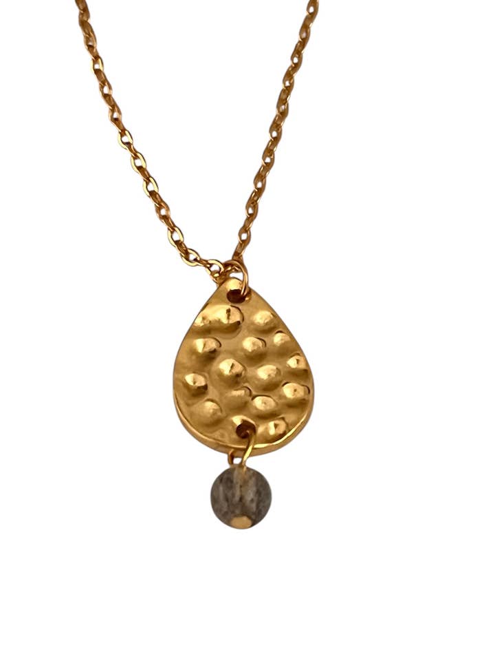 Collier "Polly", doré à l'or fin pour la vente par Vivaz - Fine Jewellery