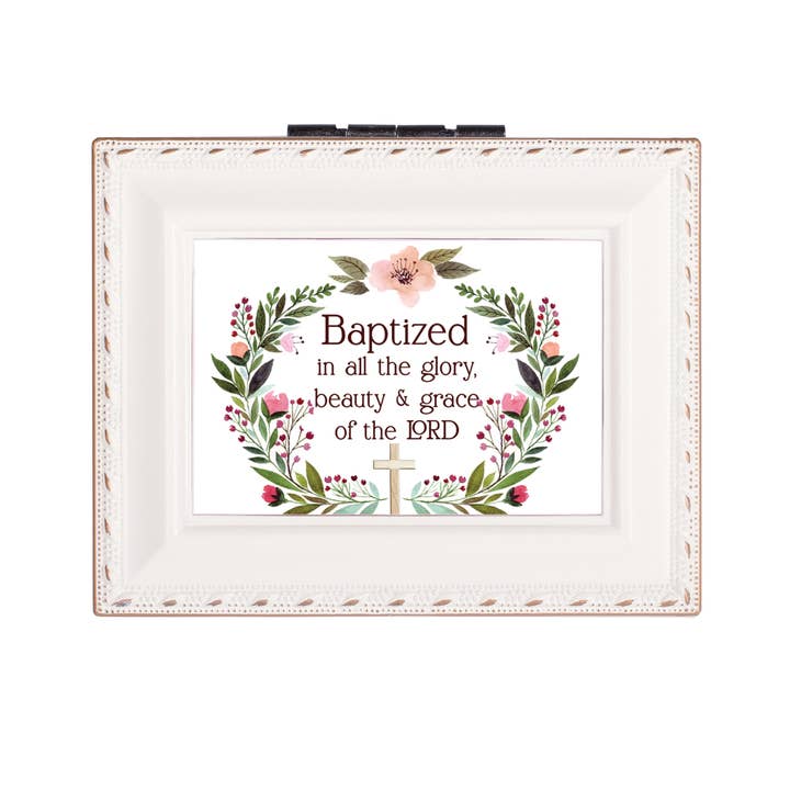 Dicksons - Wholesale Decorative Box - Keepsake Box Baptized In All, Grace Of2